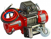 Лебёдка автомобильная электрическая 12V Runva 9500 lbs 4350 кг короткий барабан