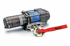Лебёдка электрическая 12V Runva 3500A lbs 1587 кг (синтетический трос)