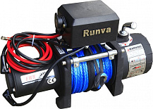 Лебёдка автомобильная электрическая 12V Runva EWX5000SR 2268 кг (синтетический трос)